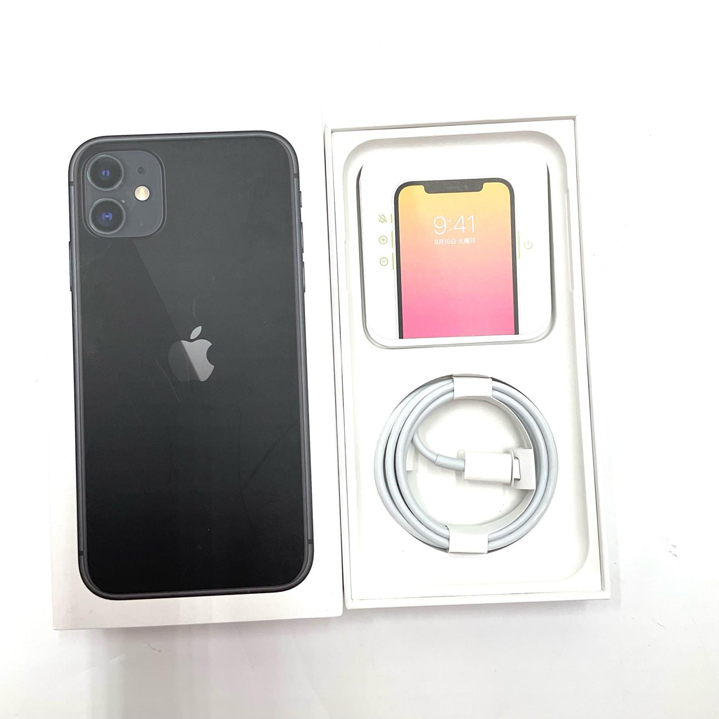 【全額返金保証】【最速発送】Apple iPhone iPhone 11 64GB ブラック SIMフリー 白ロム 動作確認済 75%