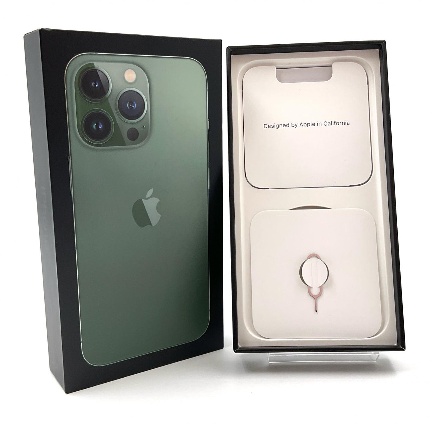 【全額返金保証】【最速発送】Apple iPhone iPhone 13 Pro 256GB アルパイングリーン SIMフリー 白ロム 動作確認済 82%