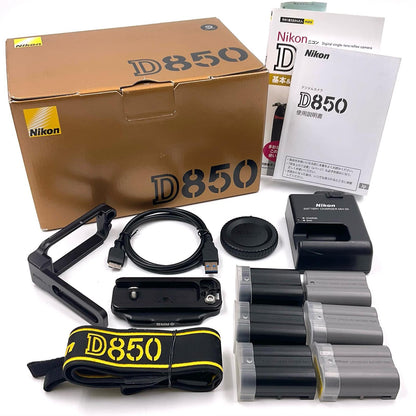 【全額返金保証】【最速発送】Nikon デジタル一眼 D850 ボディ ブラック 動作確認済