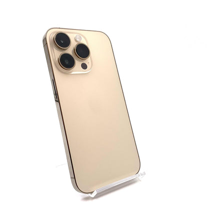 【全額返金保証】【最速発送】Apple iPhone iPhone 14 Pro 256GB ゴールド SIMフリー 白ロム 動作確認済 83%