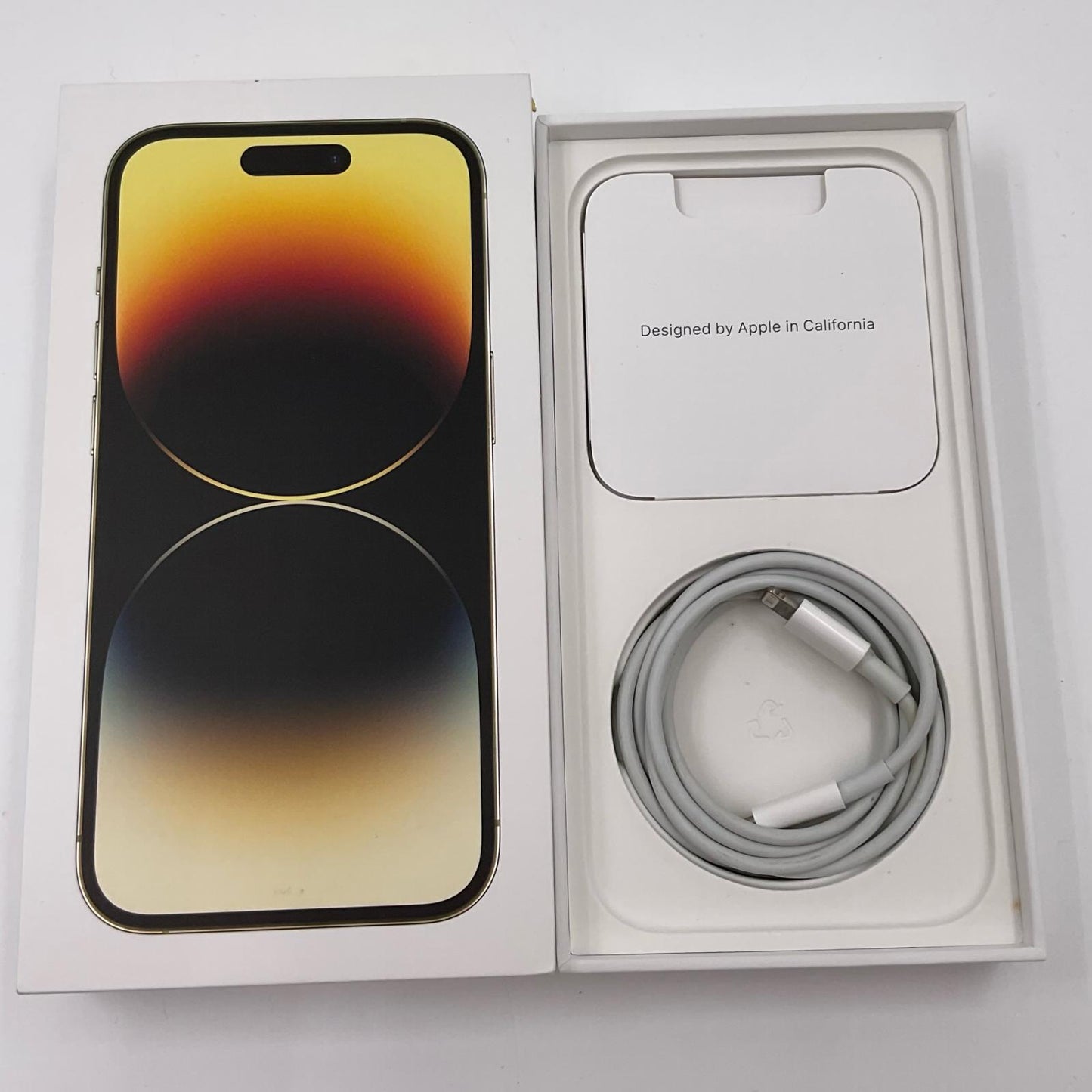 【全額返金保証】【最速発送】Apple iPhone iPhone 14 Pro 256GB ゴールド SIMフリー 白ロム 動作確認済 83%