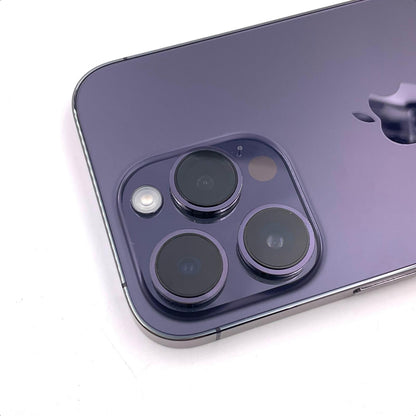 【全額返金保証】【最速発送】Apple iPhone iPhone 14 Pro 512GB ディープパープル Softbank SIMフリー 動作確認済 77%