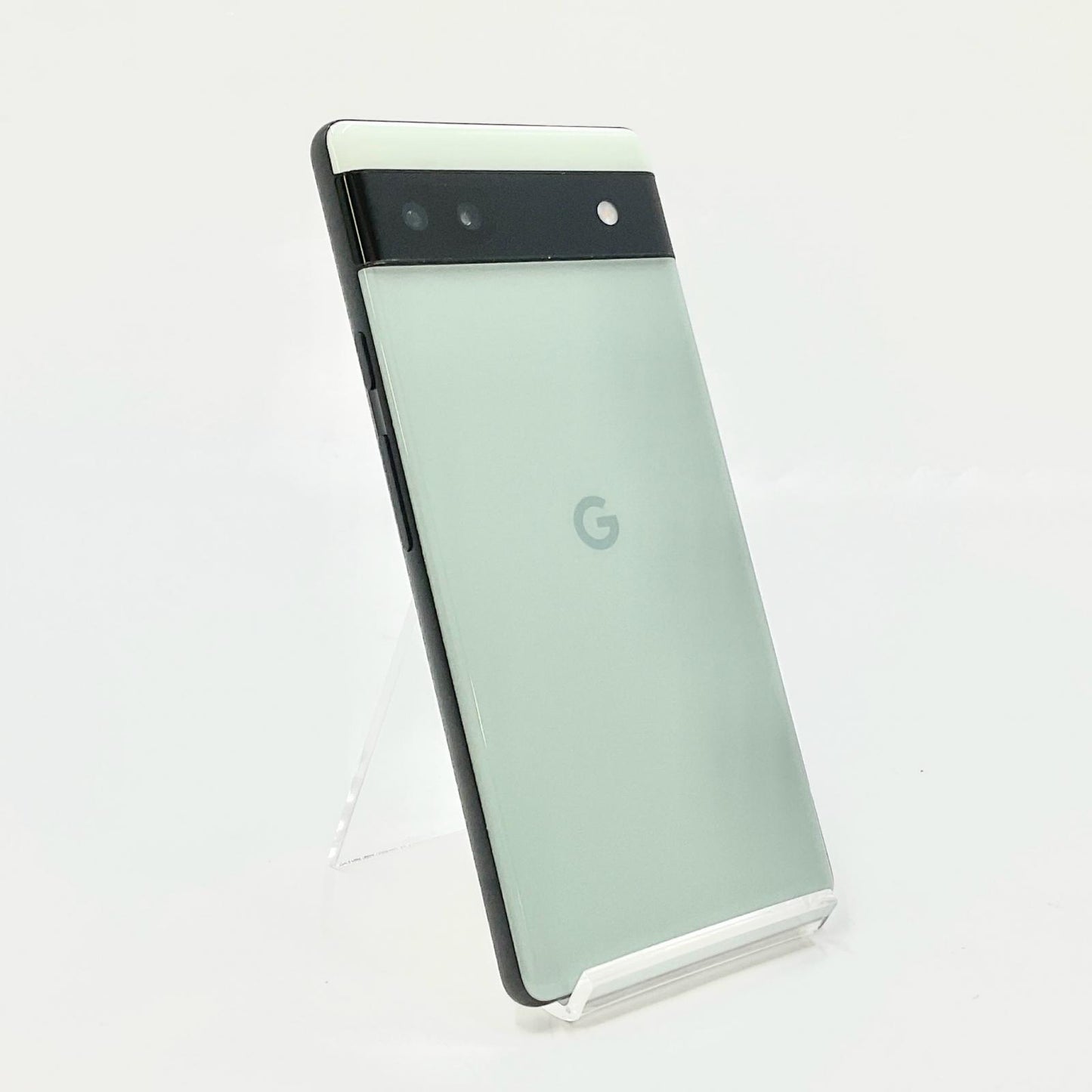 【全額返金保証】【最速発送】Google Pixel 6a 128GB セージ au SIMフリー GB17L 白ロム 動作確認済