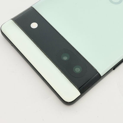 【全額返金保証】【最速発送】Google Pixel 6a 128GB セージ au SIMフリー GB17L 白ロム 動作確認済