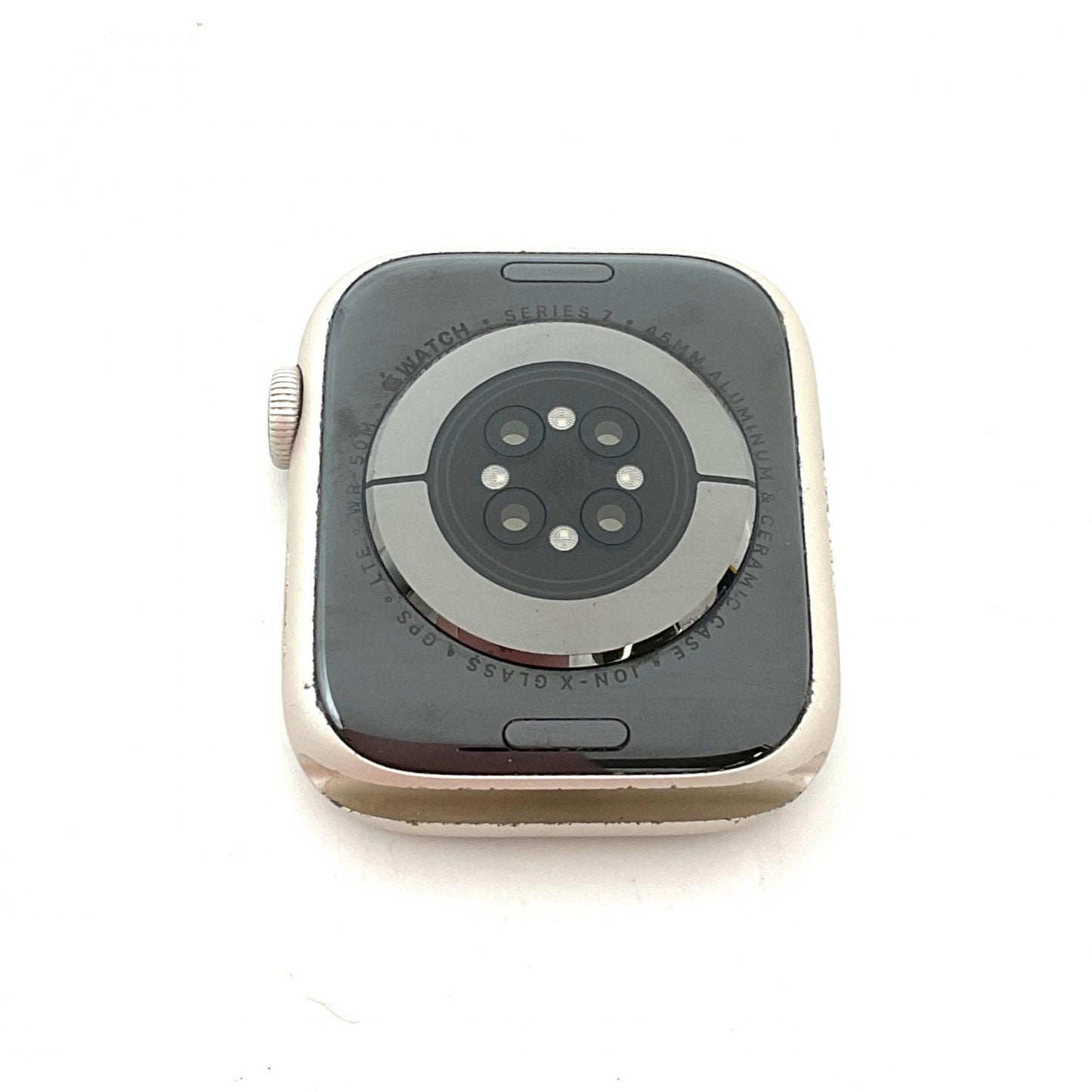 【全額返金保証】【最速発送】Apple Watch Series 7 アルミニウム 45mm GPS+Cellular 白ロム 84% 動作確認済