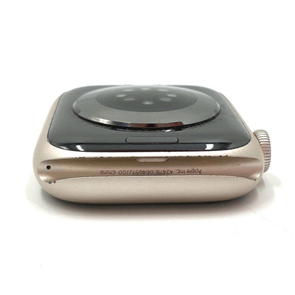 【全額返金保証】【最速発送】Apple Watch Series 7 アルミニウム 45mm GPS+Cellular 白ロム 84% 動作確認済