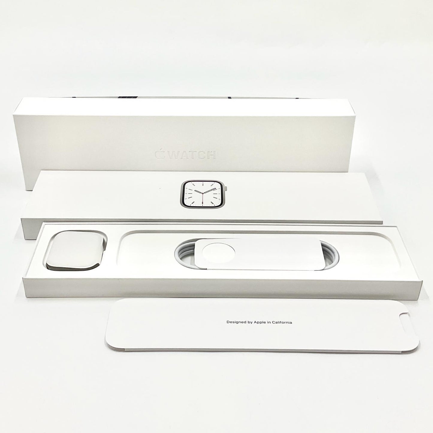 【全額返金保証】【最速発送】Apple Watch Series 7 アルミニウム 45mm GPS+Cellular 白ロム 84% 動作確認済