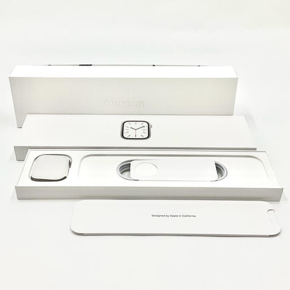 【全額返金保証】【最速発送】Apple Watch Series 7 アルミニウム 45mm GPS+Cellular 白ロム 84% 動作確認済