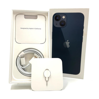 【全額返金保証】【最速発送】Apple iPhone iPhone 13 128GB ミッドナイト Softbank SIMフリー 動作確認済 88%