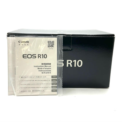 【全額返金保証】【最速発送】Canon デジタル一眼 EOS R10 ボディ ブラック 美品 動作確認済