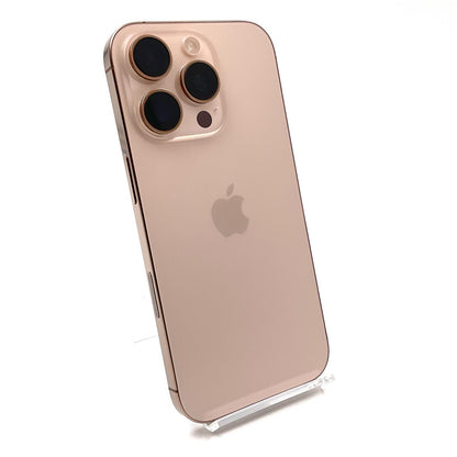 【全額返金保証】【最速発送】Apple iPhone iPhone 16 Pro 512GB デザートチタニウム SIMフリー 白ロム 美品 動作確認済 96%