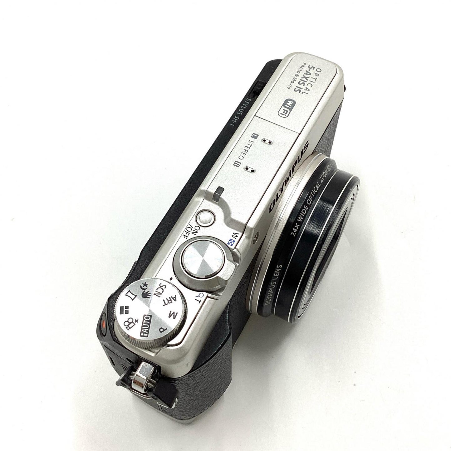 【全額返金保証】【最速発送】OLYMPUS コンパクトデジタルカメラ OLYMPUS STYLUS SH-1 [シルバー] 動作確認済