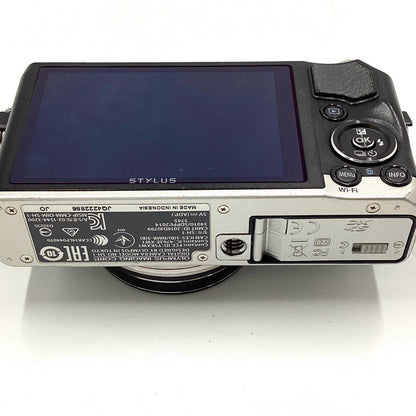 【全額返金保証】【最速発送】OLYMPUS コンパクトデジタルカメラ OLYMPUS STYLUS SH-1 [シルバー] 動作確認済