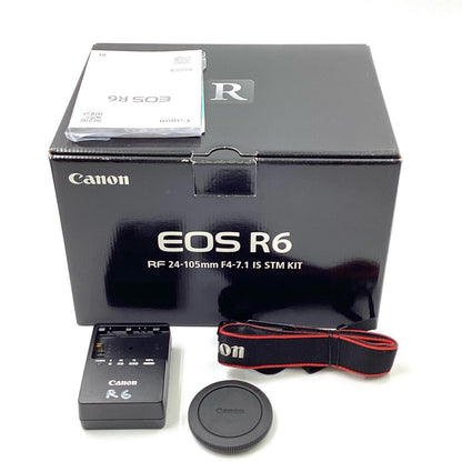 【全額返金保証】【最速発送】Canon デジタル一眼 EOS R6 ボディ ブラック 美品 動作確認済