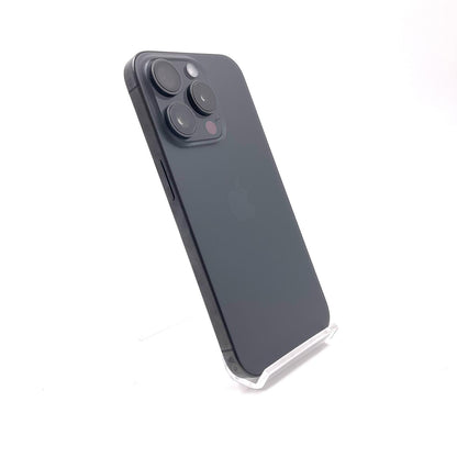 【全額返金保証】【最速発送】Apple iPhone iPhone 15 Pro 128GB ブラックチタニウム SIMフリー 白ロム 動作確認済 88%