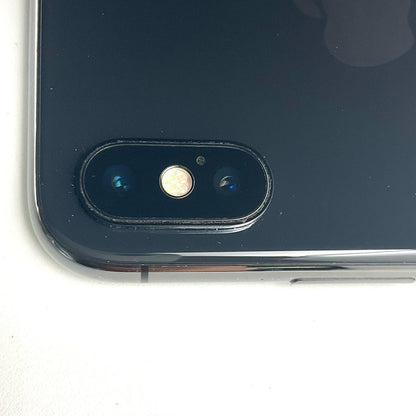 【最速発送】Apple iPhone iPhone X 256GB スペースグレイ Softbank 白ロム【難有】 83%