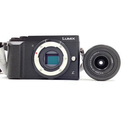 【全額返金保証】【最速発送】Panasonic デジタル一眼 LUMIX DMC-GX7MK2K-K 標準ズームレンズキット [ブラック] ブラック 美品 動作確認済
