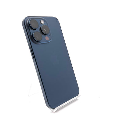 【全額返金保証】【最速発送】Apple iPhone iPhone 15 Pro 256GB ブルーチタニウム SIMフリー 白ロム 動作確認済 82%