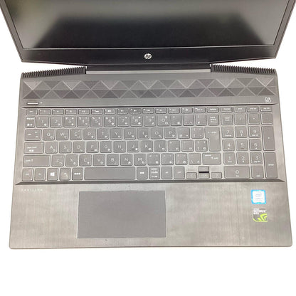 【最速発送】HP Pavilion 15-cx0108TX Intel core i7-8750H 16GB M.2 SSD 256GB HDD 1TB NVIDIA GeForce GTX 1050 Ti 78.9%【難有】