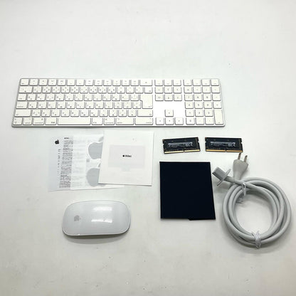 【最速発送】Apple iMac 27インチ Intel Core i7 3.8GHz 8コア 128GB SSD 2TB シルバー【難有】