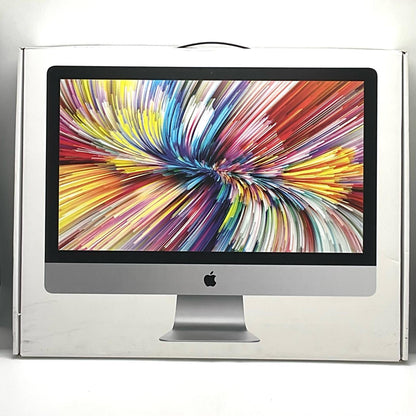 【最速発送】Apple iMac 27インチ Intel Core i7 3.8GHz 8コア 128GB SSD 2TB シルバー【難有】