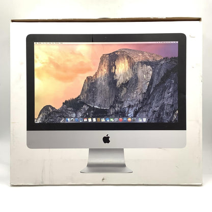 【全額返金保証】【最速発送】Apple iMac 21.5インチ Intel Core i5 2.7GHz 8GB SSD 500GB シルバー 動作確認済
