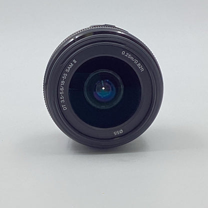 【全額返金保証】【最速発送】Sony DT 18-55mm F3.5-5.6 SAM II SAL18552 動作確認済