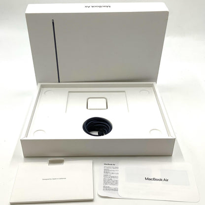 【全額返金保証】【最速発送】Apple MacBook Air 13インチ 2025年 Apple M4 16GB SSD 512GB ミッドナイト 100% 超美品 動作確認済