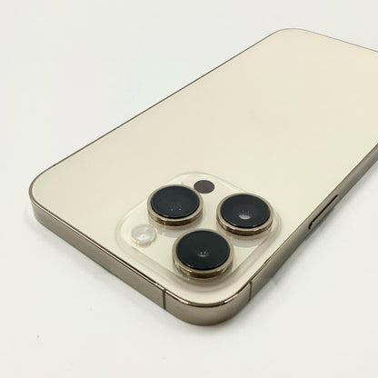【全額返金保証】【最速発送】Apple iPhone iPhone 14 Pro Max 512GB ゴールド SIMフリー 白ロム 動作確認済 81%