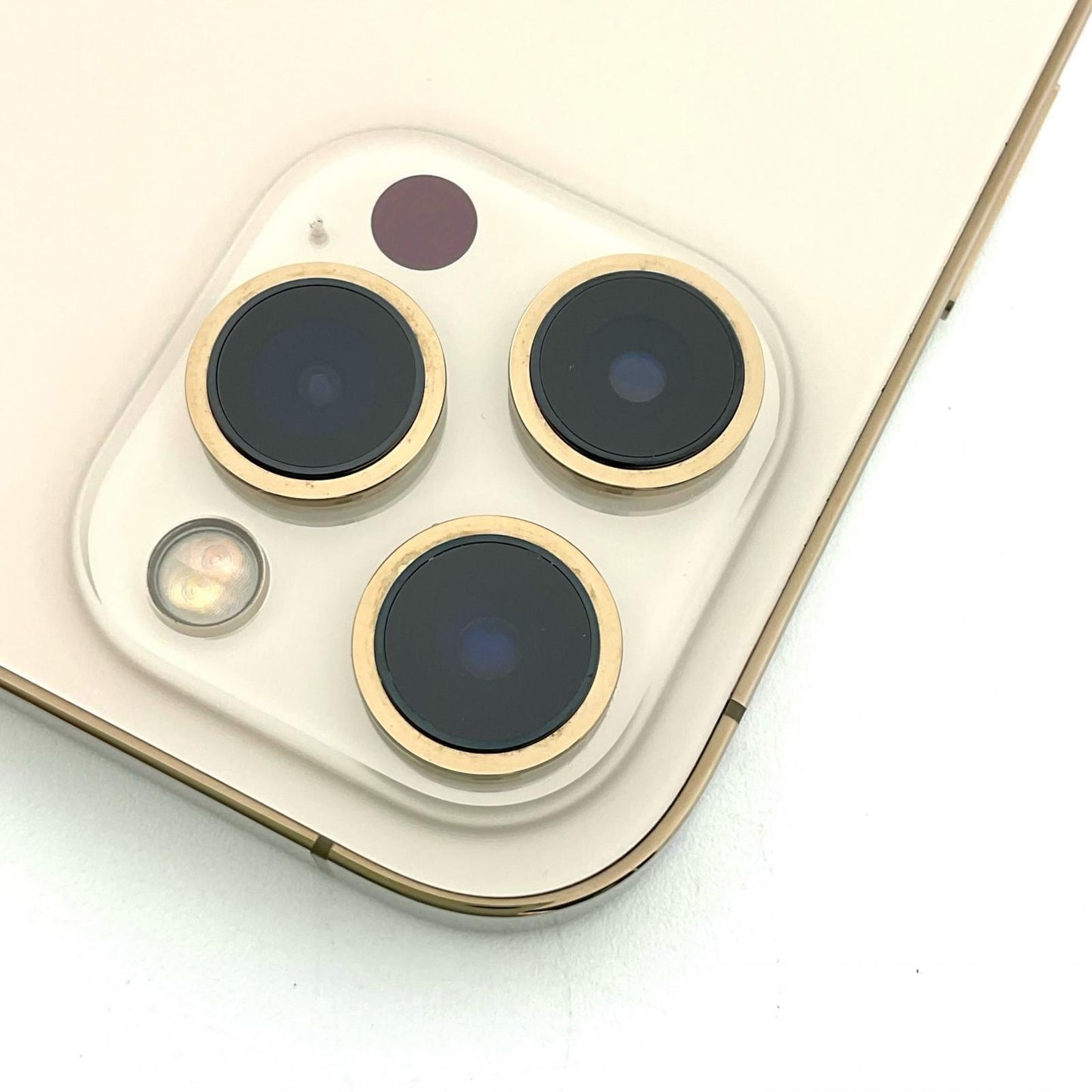 【全額返金保証】【最速発送】Apple iPhone iPhone 12 Pro Max 128GB ゴールド au 白ロム 動作確認済 100%