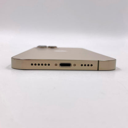 【全額返金保証】【最速発送】Apple iPhone iPhone 12 Pro Max 128GB ゴールド au 白ロム 動作確認済 100%