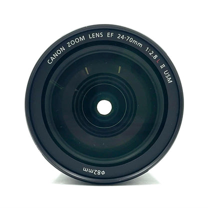 【全額返金保証】【最速発送】Canon EF24-70mm F2.8L II USM 美品 動作確認済