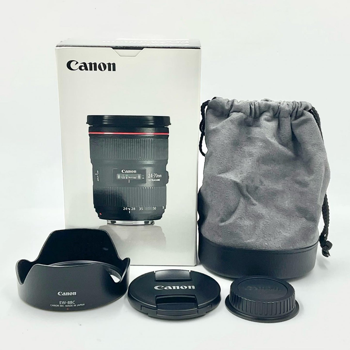 【全額返金保証】【最速発送】Canon EF24-70mm F2.8L II USM 美品 動作確認済