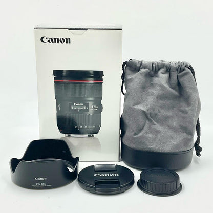 【全額返金保証】【最速発送】Canon EF24-70mm F2.8L II USM 美品 動作確認済