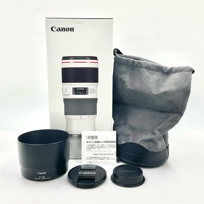 【全額返金保証】【最速発送】Canon EF70-200mm F4L IS II USM 超美品 動作確認済