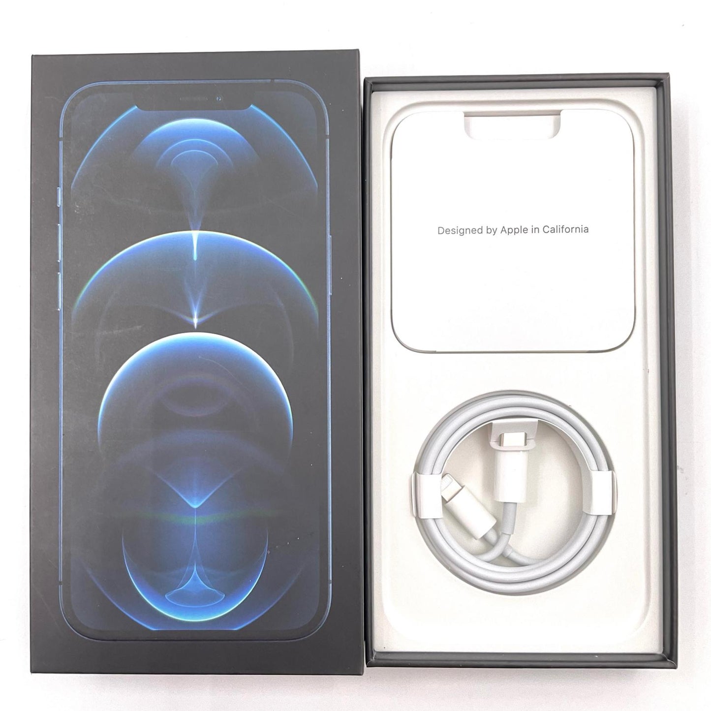 【全額返金保証】【最速発送】Apple iPhone iPhone 12 Pro Max 256GB パシフィックブルー au 白ロム 動作確認済 78%