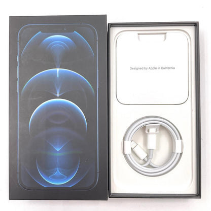 【全額返金保証】【最速発送】Apple iPhone iPhone 12 Pro Max 256GB パシフィックブルー au 白ロム 動作確認済 78%