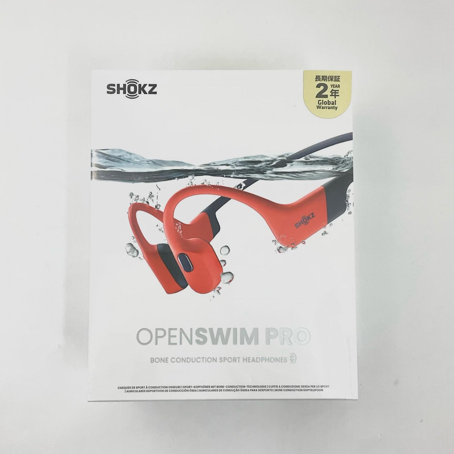 【全額返金保証】【最速発送】SHOKZ OpenSwim Pro レッド 新品未開封 即納OK
