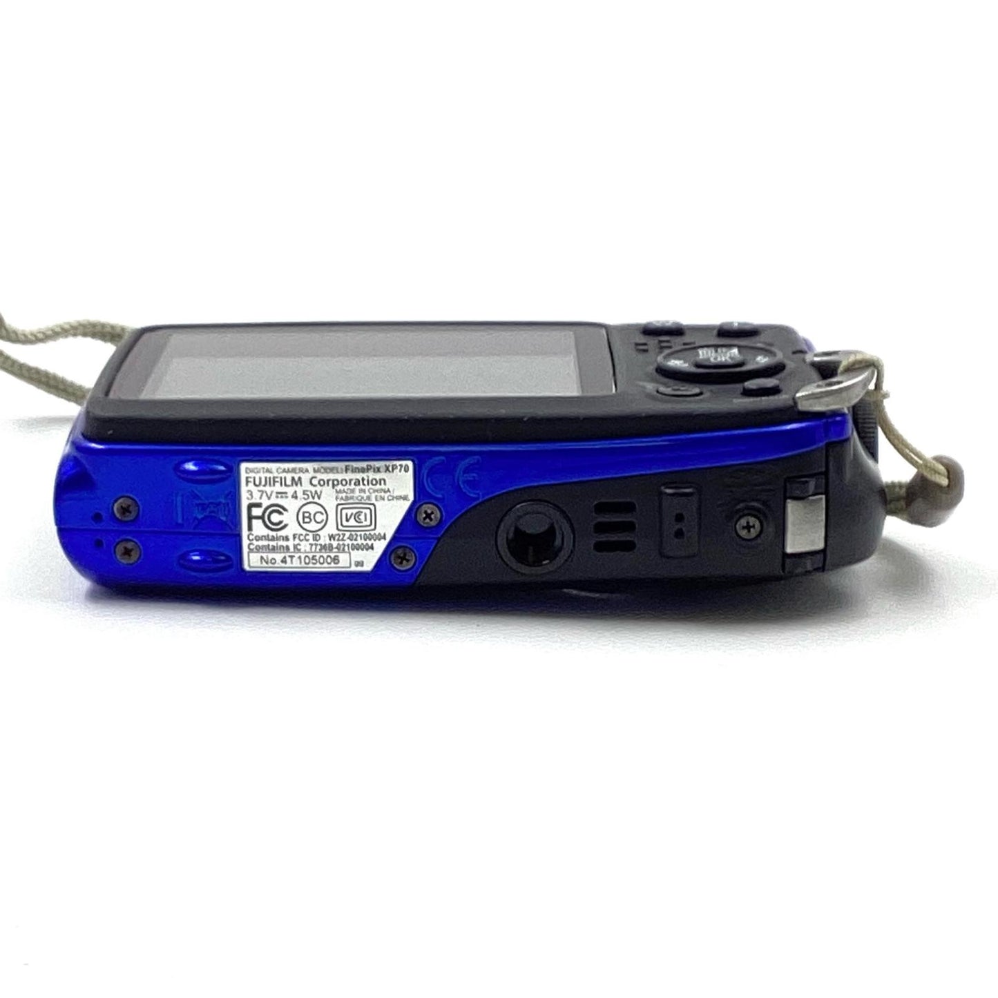 【全額返金保証】【最速発送】FUJIFILM コンパクトデジタルカメラ FinePix XP70 [ブルー] 動作確認済
