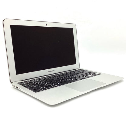 【全額返金保証】【最速発送】Apple MacBook Air 11.6インチ 2013 1.4GHｚ デュアルコア Intel Core i5 4GB SSD 128GB シルバー 92.9% 動作確認済