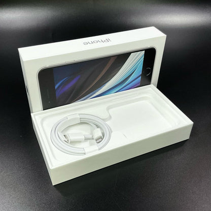【全額返金保証】【最速発送】Apple iPhone iPhone SE（第2世代） 128GB ホワイト docomo 白ロム 超美品 動作確認済 96%