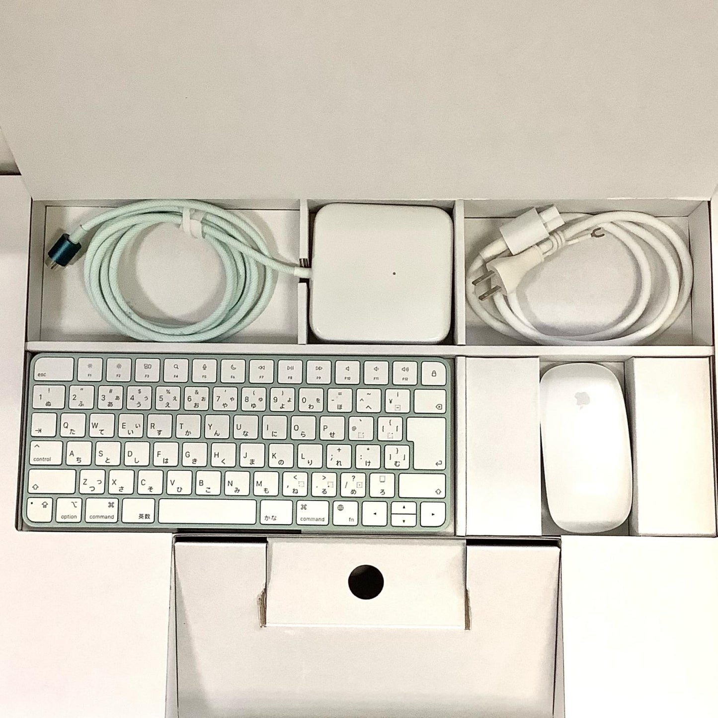 【最速発送】Apple iMac 24インチ Apple M1 8GB SSD 256GB グリーン【難有】