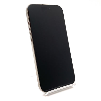 【全額返金保証】【最速発送】Apple iPhone iPhone 15 Pro 128GB ナチュラルチタニウム SIMフリー 白ロム 超美品 動作確認済 90%
