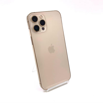 【全額返金保証】【最速発送】Apple iPhone iPhone 12 Pro Max 128GB ゴールド SIMフリー 白ロム 美品 動作確認済 100%