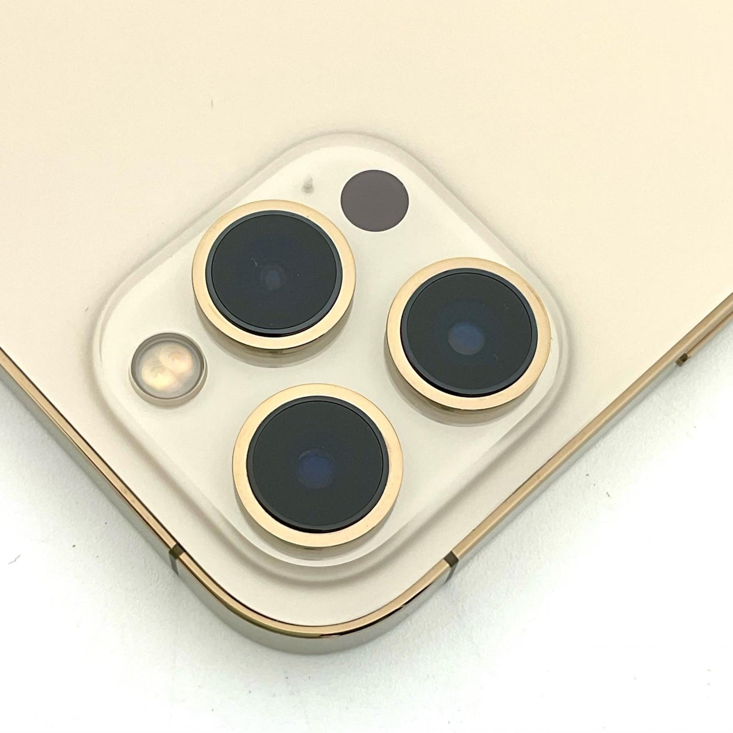 【全額返金保証】【最速発送】Apple iPhone iPhone 12 Pro Max 128GB ゴールド SIMフリー 白ロム 美品 動作確認済 100%