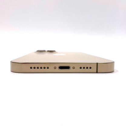 【全額返金保証】【最速発送】Apple iPhone iPhone 12 Pro Max 128GB ゴールド SIMフリー 白ロム 美品 動作確認済 100%