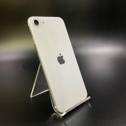 【全額返金保証】【最速発送】Apple iPhone iPhone SE（第2世代） 64GB ホワイト Softbank 白ロム 動作確認済 76%