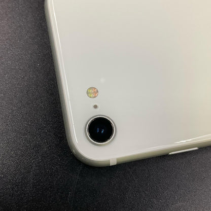 【全額返金保証】【最速発送】Apple iPhone iPhone SE（第2世代） 64GB ホワイト Softbank 白ロム 動作確認済 76%