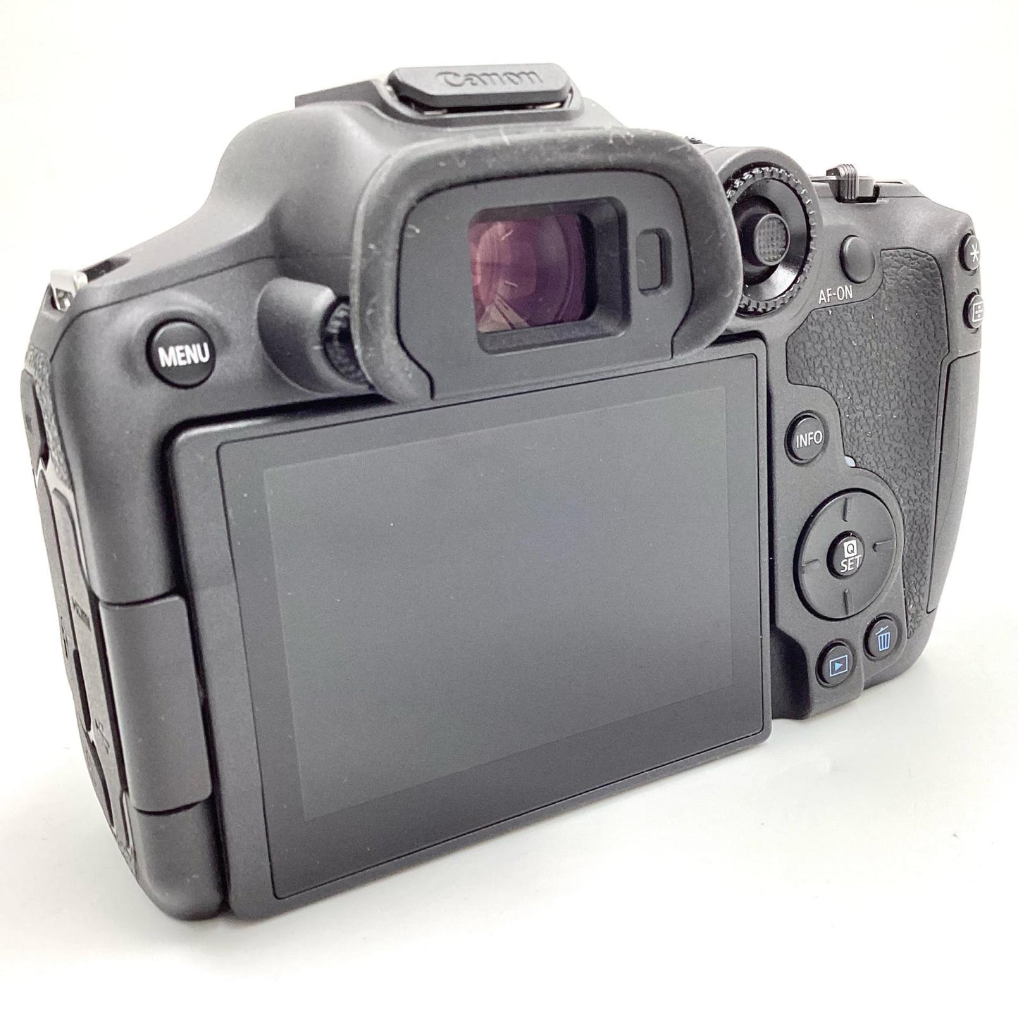 【全額返金保証】【最速発送】Canon デジタル一眼 EOS R7 ボディ ブラック 美品 動作確認済