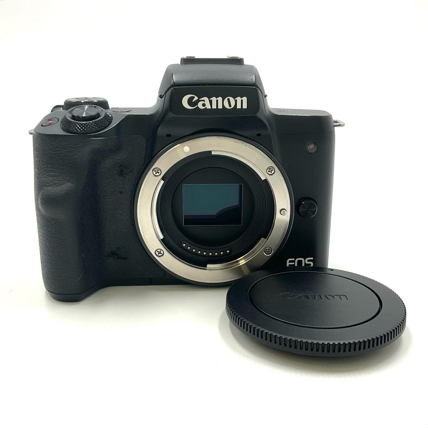 【最速発送】Canon デジタル一眼 EOS Kiss M2 ボディ [ブラック]【難有】